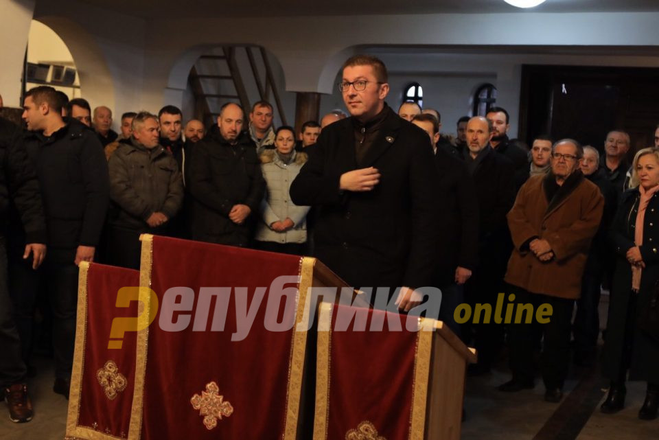 Mickoski calls on the nation to unify in support of the Synod of the Macedonian church