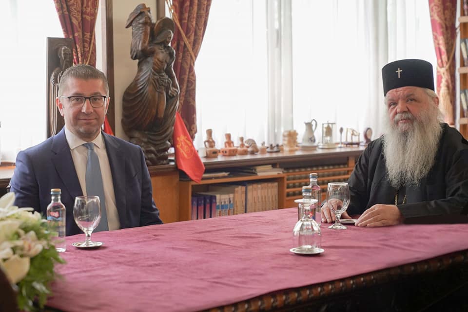 Mickoski meets HH Stefan: Let us walk united, wisely and decisively