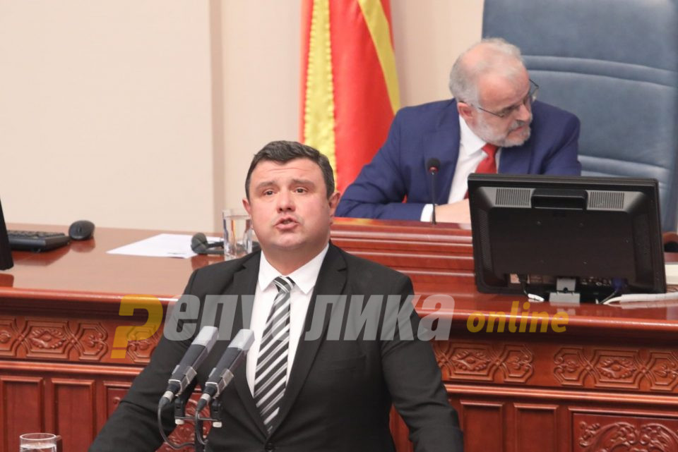 Micevski: VMRO-DPMNE’s MPs to file non-confidence motion against Xhaferi