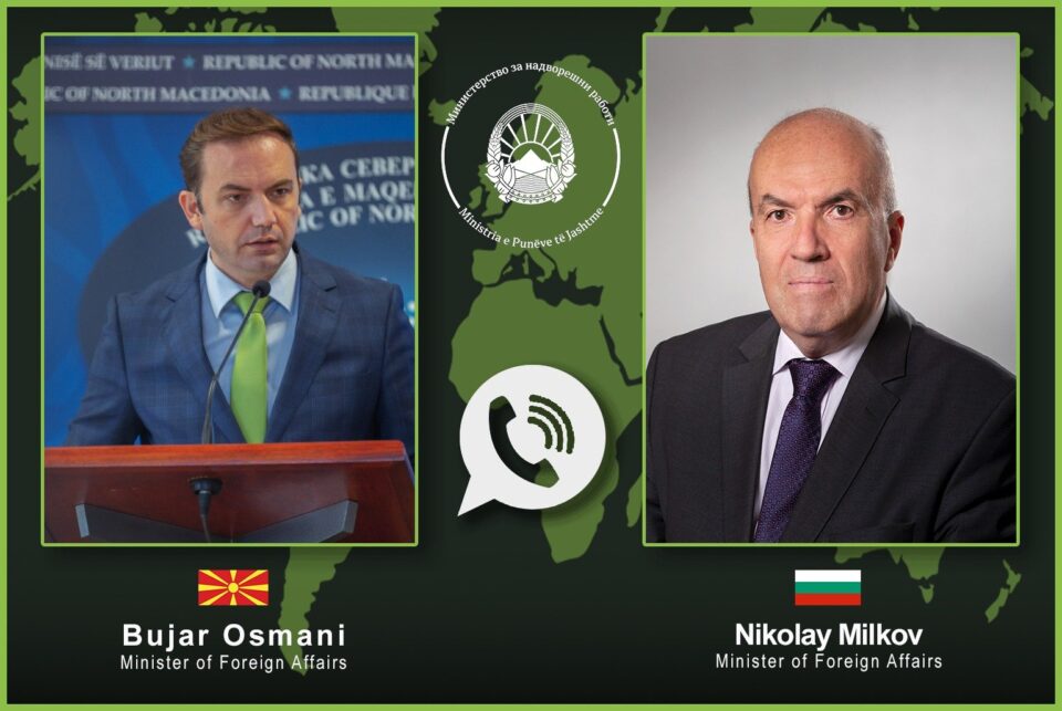 Osmani – Milkov: Efforts to continue developing cooperation in all areas of mutual interest