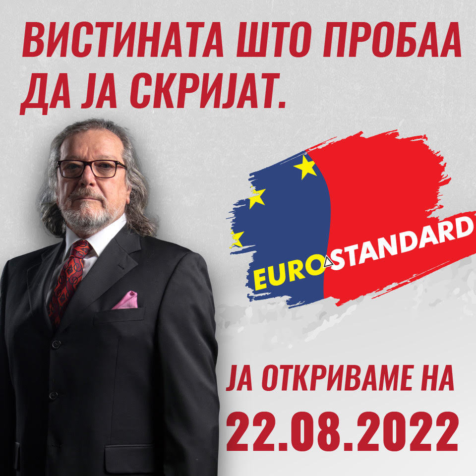Kostovski: Eurostanard Bank was driven into bankruptcy on purpose, during the technical government of Oliver Spasovski