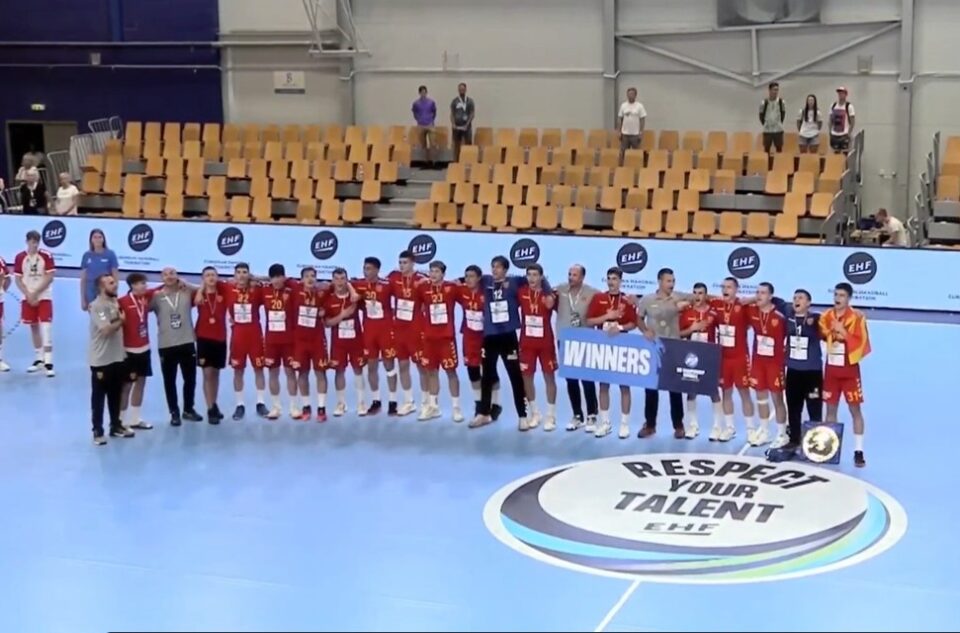 Macedonian Junior Handball Team wins Latvia 2022 IHF Championship