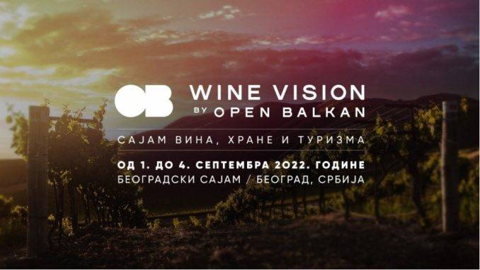 Macedonian wine, food, tourist attractions to be shown at ‘Wine Vision by Open Balkan’ fair