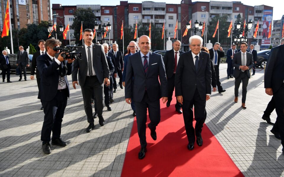Kovacevski – Mattarella: Great support from Italy for Macedonia’s further process of European integration