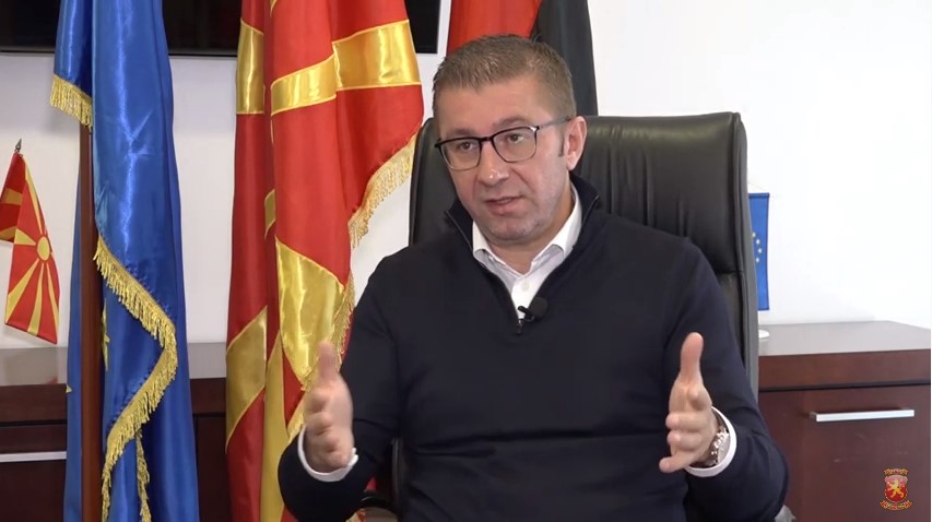 Mickoski: Early elections needed – the people are against this government, even the supporters of SDSM and DUI consider it catastrophic