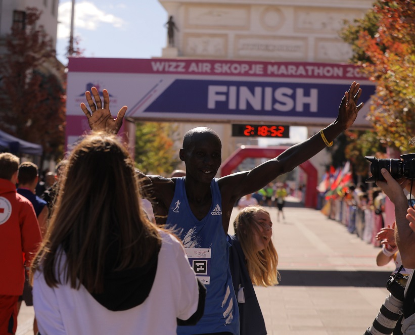 Kenyan racers dominate the Wizz Air Skopje Marathon