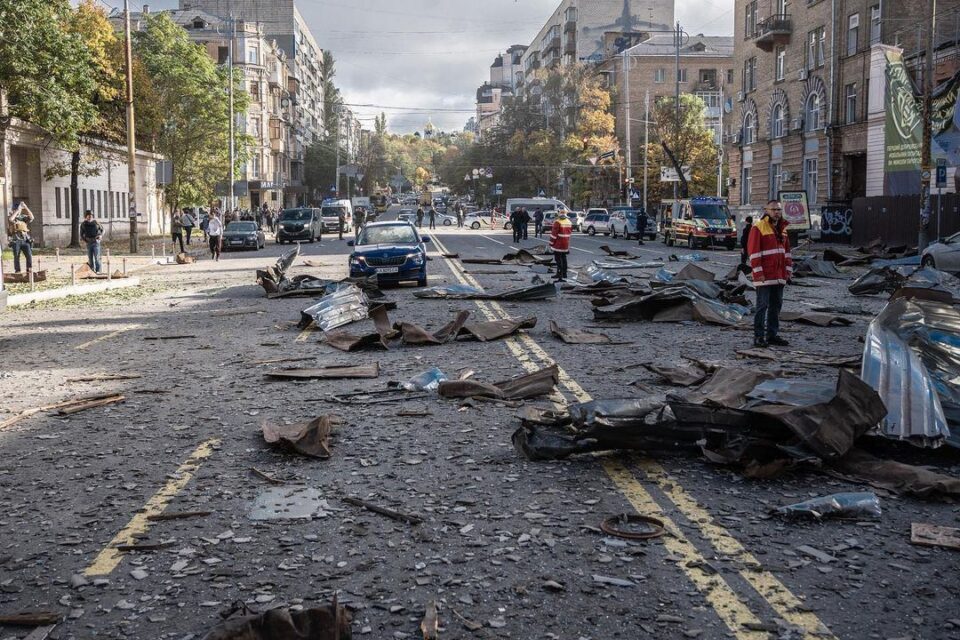 Ukraine after the bombing: Ukrainian Embassy shared footage