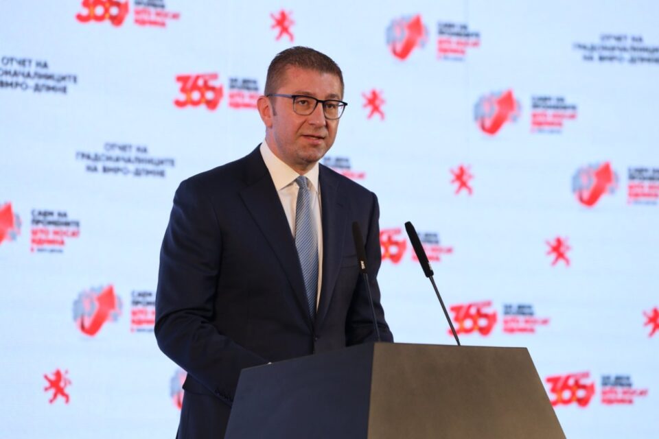 Mickoski: I will attend the leaders’ meeting because we have views and are ready to defend them anywhere in the world