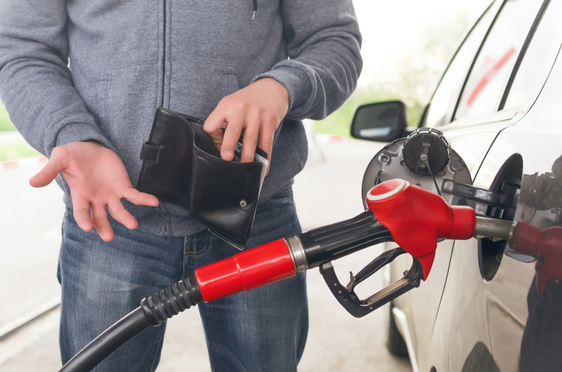 Every day new prices: Gasoline goes up