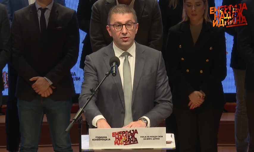 Mickoski says there will be no changes to the Constitution, calls for formation of technical Government and early elections