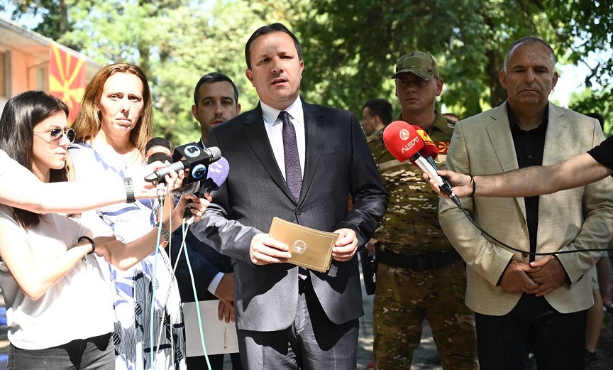 Spasovski: Bombs threats in schools are a hybrid attack on the state