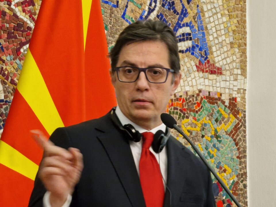 Did Pendarovski announce that the current opposition will be the future government in Macedonia?
