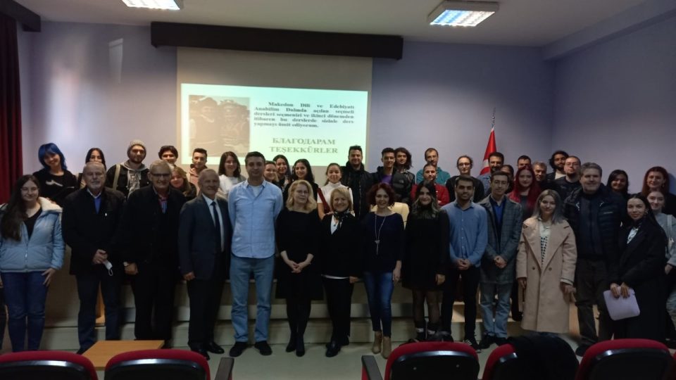 After a break of 15 years, Macedonian Language Department opens at Ankara University