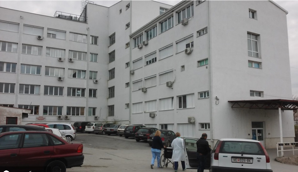 Patients at the Veles hospital are being examined at 10ºC