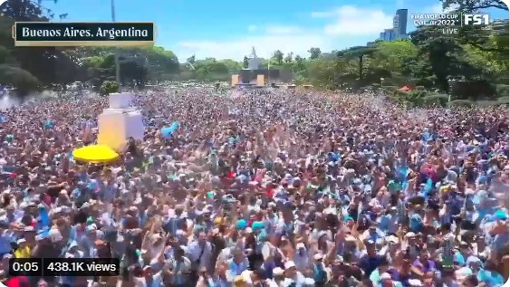 Argentines erupt in joy after epic World Cup final