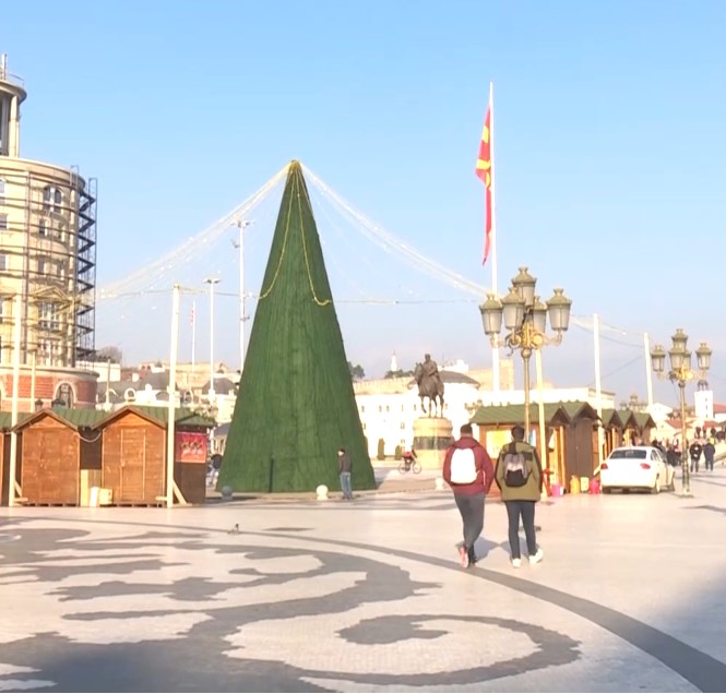 Still no festive atmosphere in Skopje, New Year’s program not know