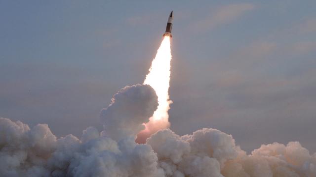 North Korea fires ballistic missiles towards sea off east coast