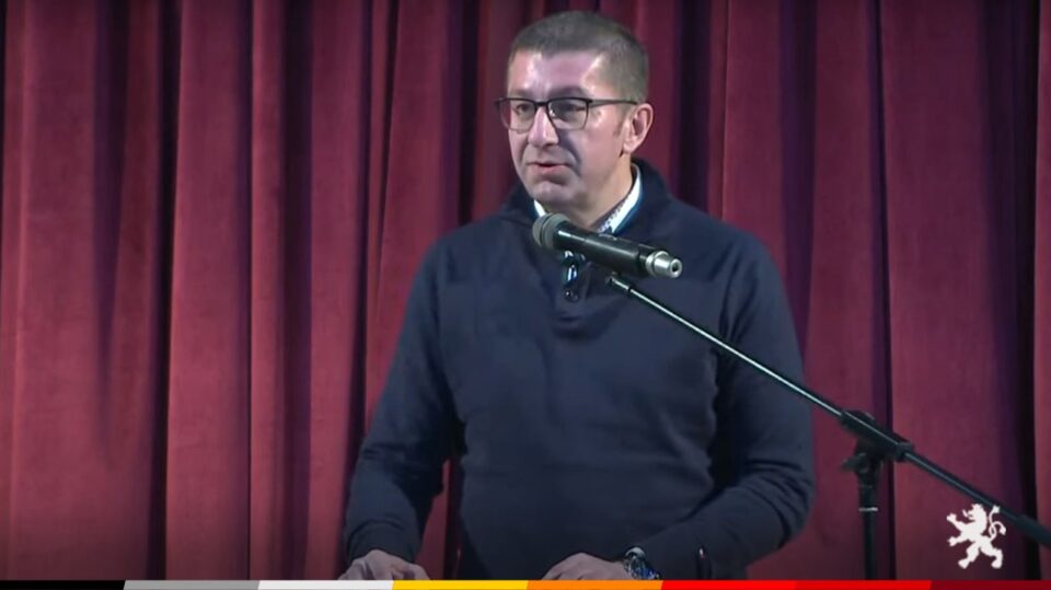 Mickoski: We must nurture and protect the Macedonian language as we face absurd attacks
