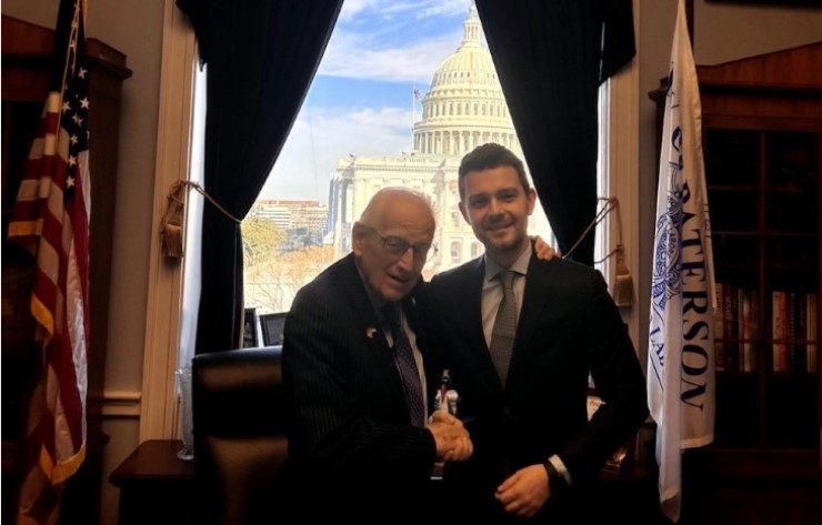 Mucunski holds meetings with Congressman Pascrell and IRI Europe Director McCarthy in Washington