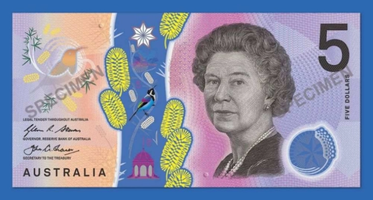 Australia will replace Queen Elizabeth’s image on 5-dollar banknote