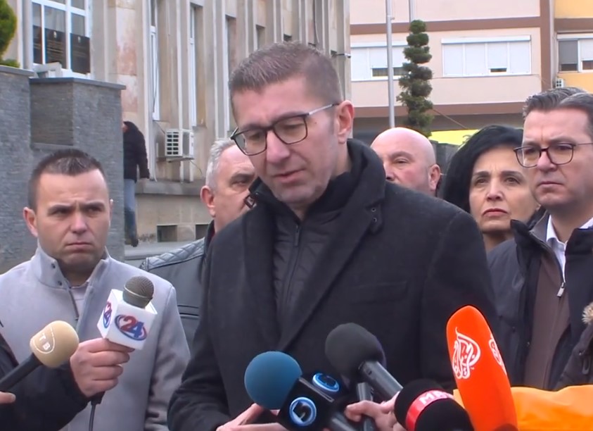 Mickoski calls on the hesitant SDSM members of Parliament to ignore the threats and help bring down the Government