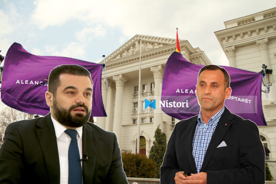 Krenar Loga and Fatmir Mexhiti new ministers of justice and health from Alliance for Albanians