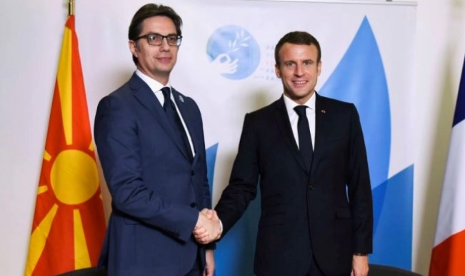 Frontex agreement is a proof Macedonian language and identity are respected in EU, says Macron in letter to Pendarovski