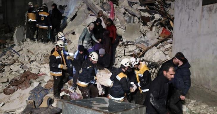Earthquake death toll nears 25,000 after five days of searching
