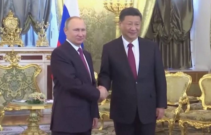 Chinese President Xi on three-day state visit to Russia