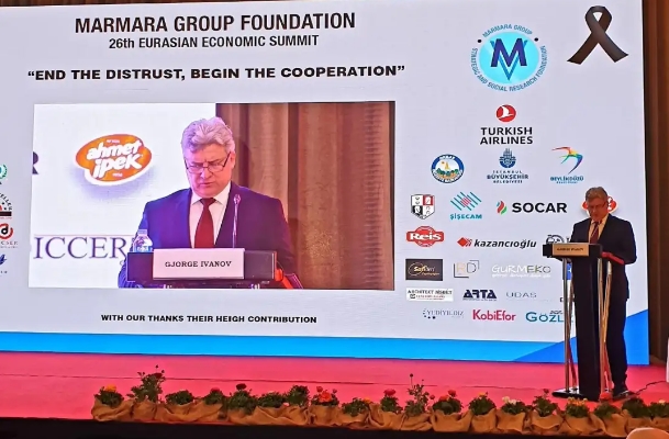 Former President Ivanov takes part in 26th Eurasian Economic Summit of the Marmara Foundation