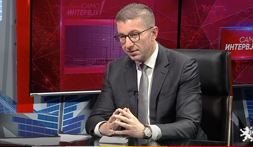 Mickoski: We are under pressure to accept the Bulgarian demands but we are not giving in