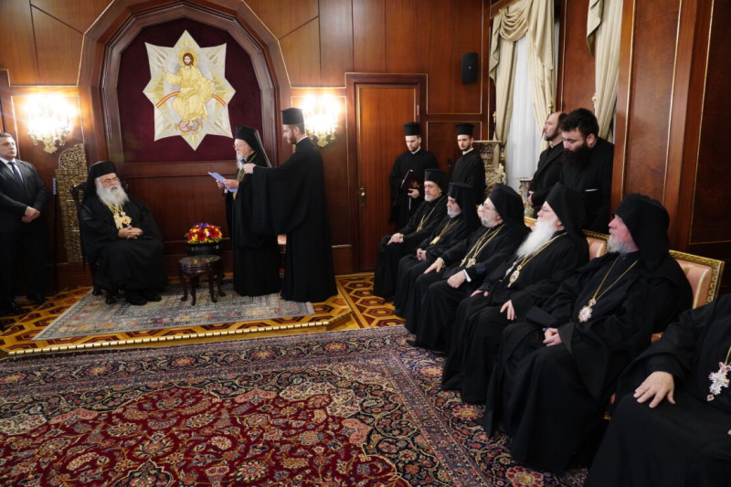Macedonian bishops are visiting the Ecumenical Patriarchy in Istanbul
