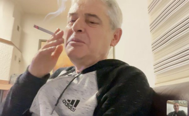Ahmeti celebrated the Bechtel deal with a cigarette