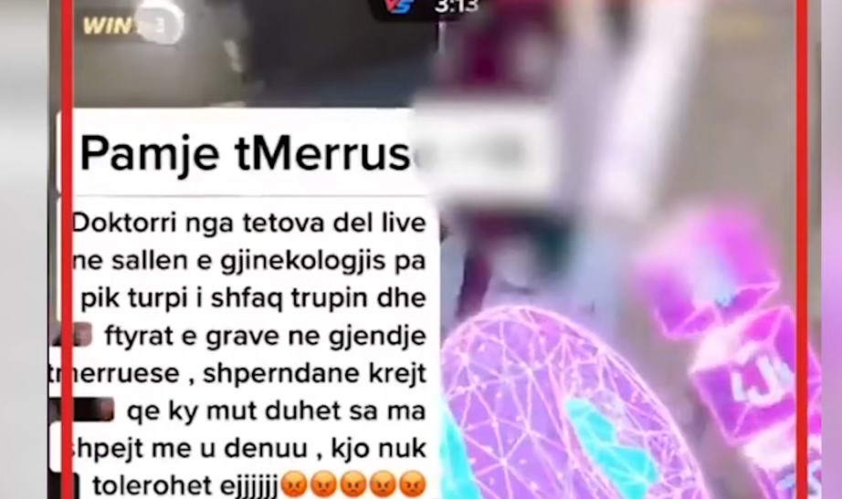 Doctor who filmed Tiktok with patients in the Tetovo hospital gynecology ward may lose his license