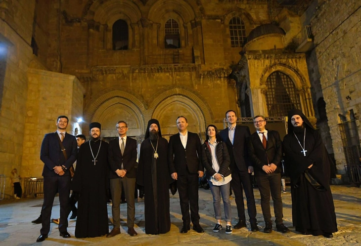 Culture Minister Kostadinovska showed up for an important event in Jerusalem in casual clothes