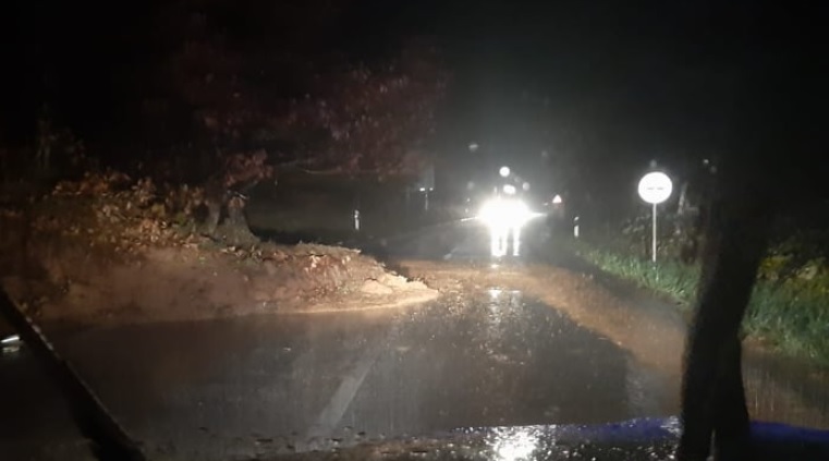 Serious landslide blocks the Skopje – Veles highway