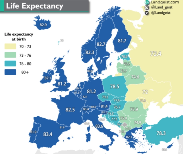 Macedonians and Bulgarians have shortest life expectancy in the region ...