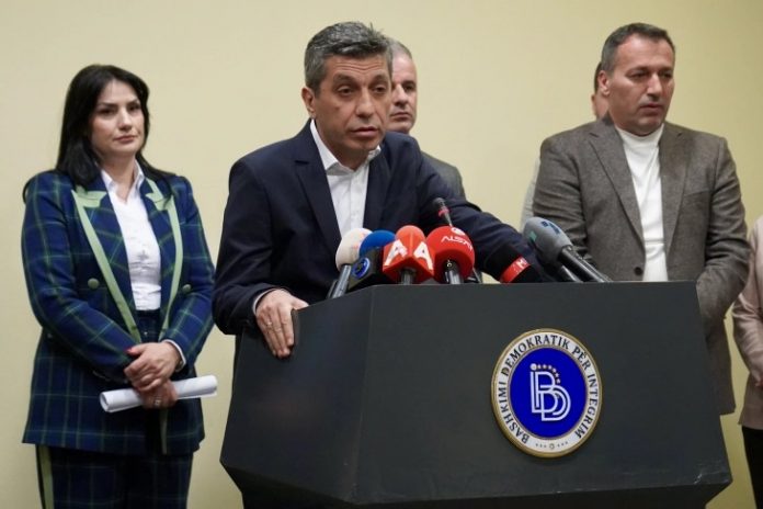 DUI party officials accuse Ahmeti and Grubi of running the party in an undemocratic manner
