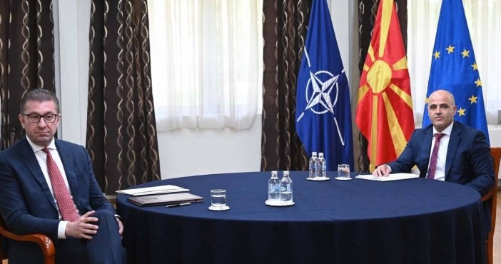 Kovacevski: With Mickoski we will discuss Macedonia’s EU integration and the good neighborly relations
