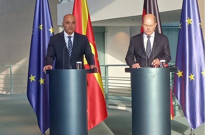Scholz: There shouldn’t be any new conditions for Macedonia’s EU accession talks
