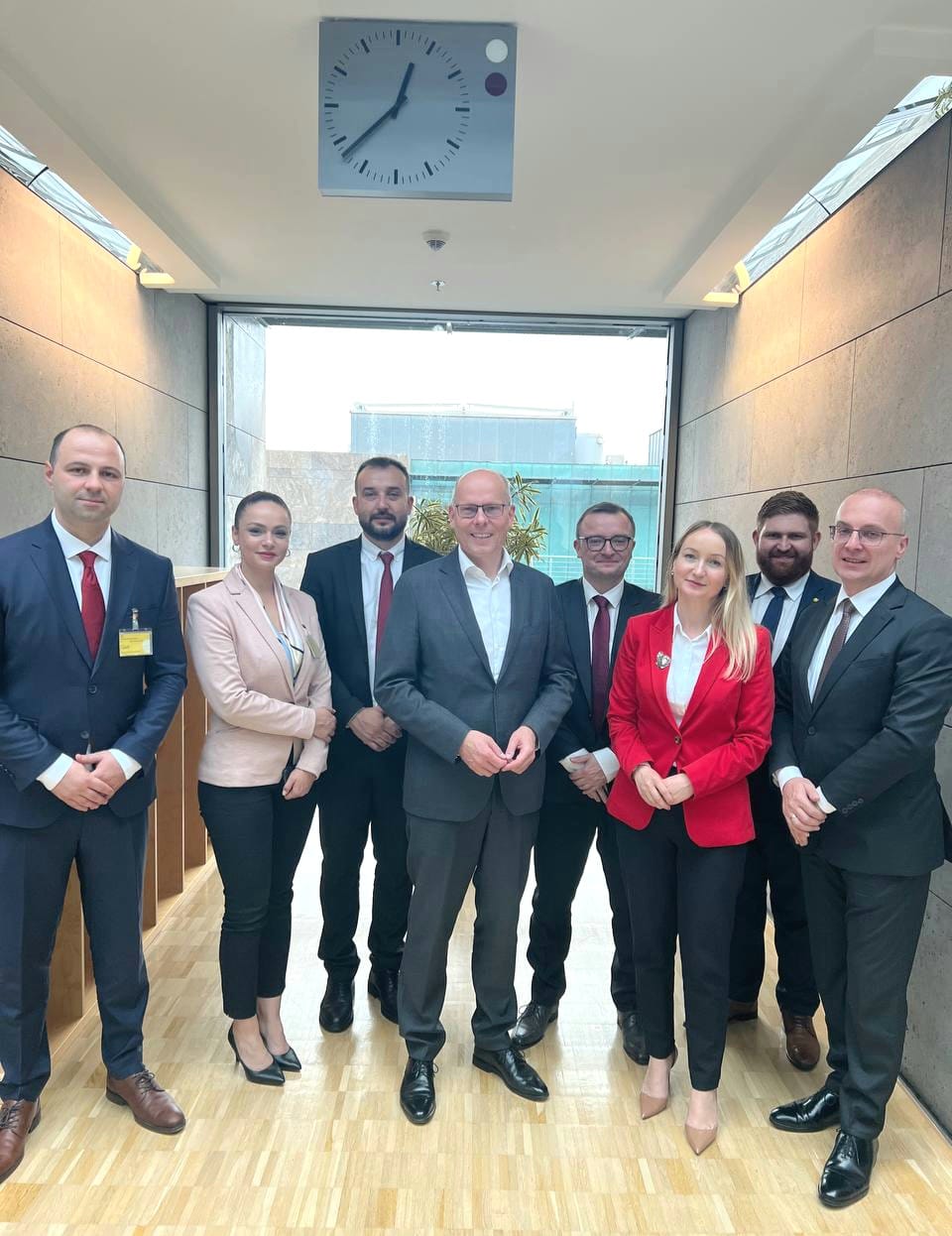 Delegation of VMRO-DPMNE MPs met with the German MP Beyer in the Bundestag