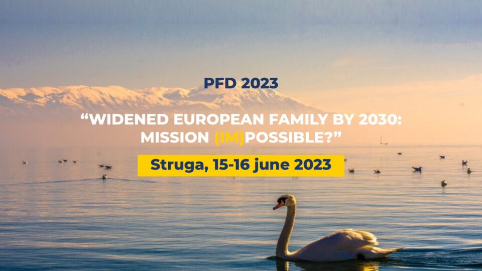 The Third Prespa Forum Dialogue 2023 begins in Struga, titled “Widened European family by 2030: Mission (Im)possible)”