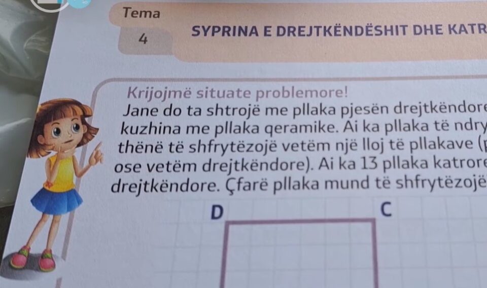 The parents of the ethnic Albanian students rebelled against Macedonian names in the textbooks’ examples