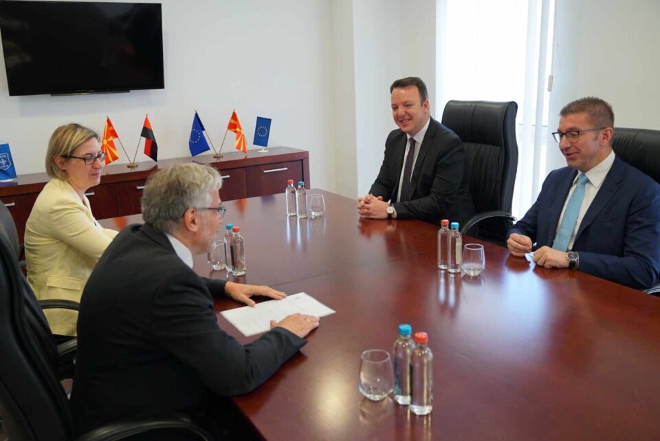 Mickoski meets with Hungarian Ambassador Klein