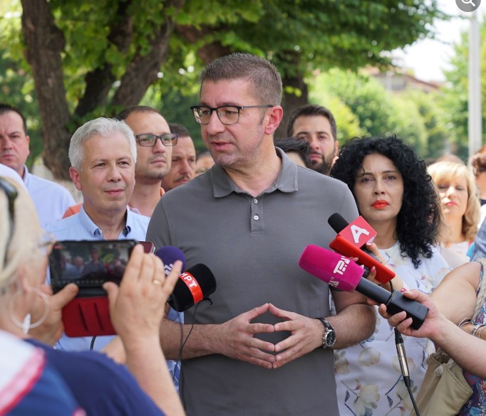 Mickoski says that despite calls from the EU, the VMRO position on the Constitution remains unchanged