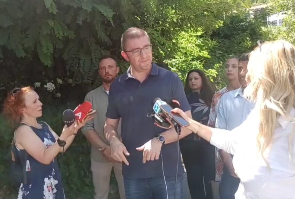 Mickoski: Should the people of Vevchani also blow up the power stations to attract attention?