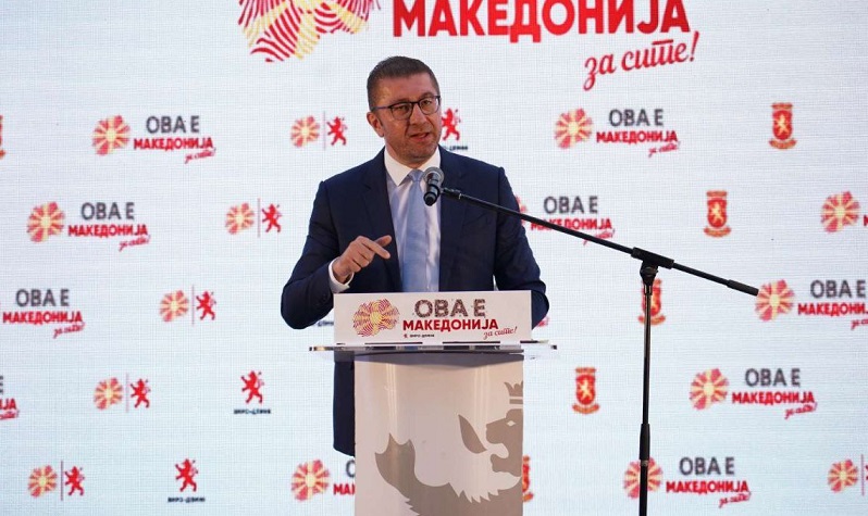Mickoski: There will be no constitutional amendments, elections in the Autumn are the only solution