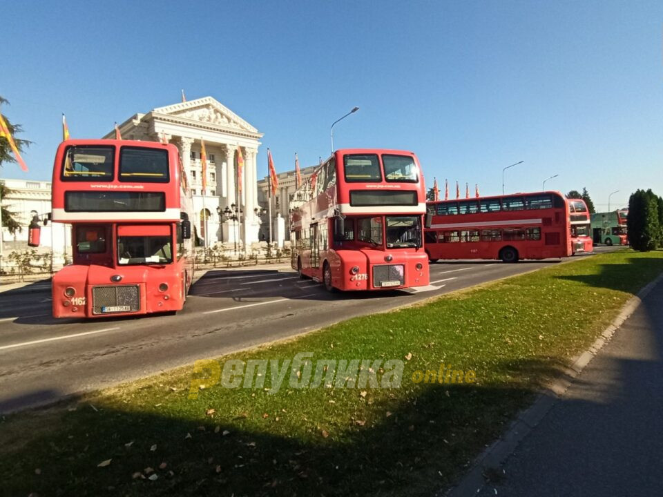 Skopje in total collapse: From Tuesday the public transport drivers will also start a strike