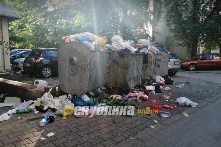 The City of Skopje is covered in garbage, the mayors discuss to strip the Skopje Mayor of her competencies