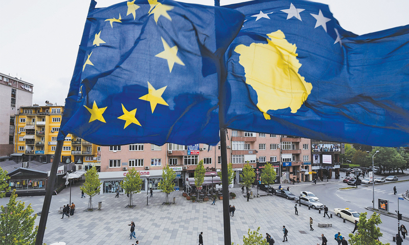 EU measures against Kosovo go into effect